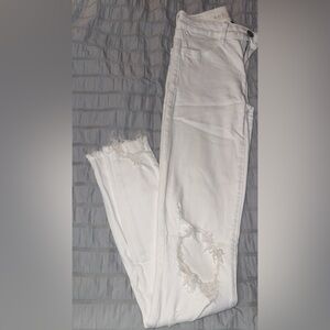 American Eagle Outfitters White Skinny Jeans